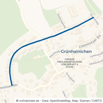 Grete-Wendt-Straße Grünhainichen 