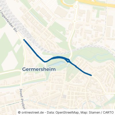 Bahnhofstraße Germersheim 