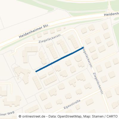 Kreuzäckerstraße Schwäbisch Gmünd Bettringen 