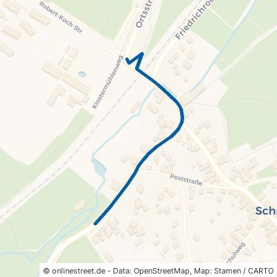 Reinhardsbrunner Straße Waltershausen Schnepfenthal 