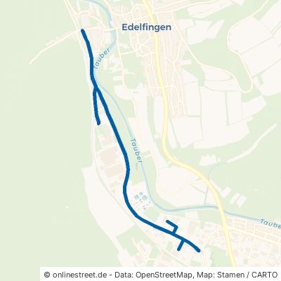 Wilhelm-Frank-Straße Bad Mergentheim Edelfingen 