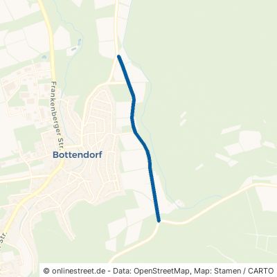 Rosenthaler Straße Burgwald Bottendorf 