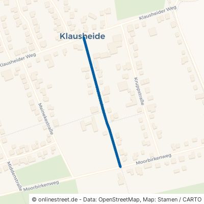 Heideschulstraße Nordhorn Klausheide 