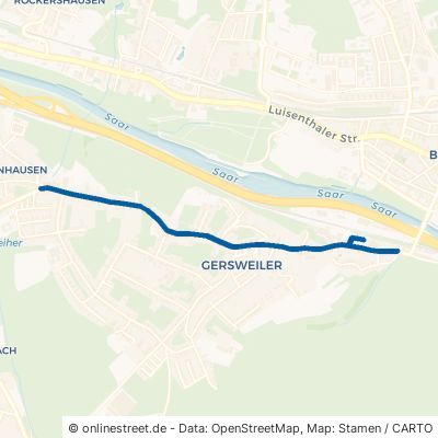 Hauptstraße Saarbrücken Gersweiler 