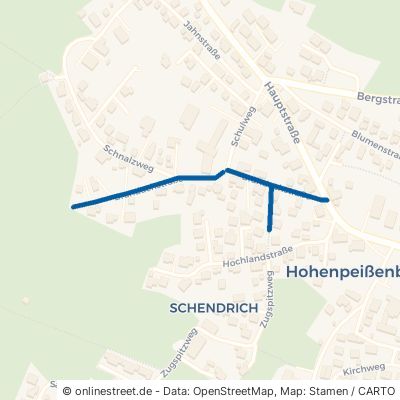 Brandachstraße Hohenpeißenberg 