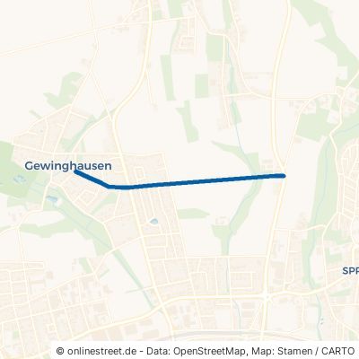 Herderstraße Bünde Spradow 