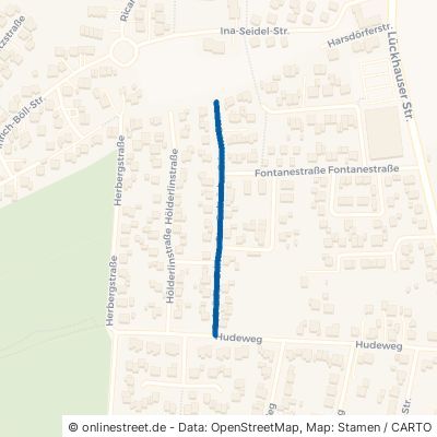 Gebrüder-Grimm-Straße Lage Hardissen 