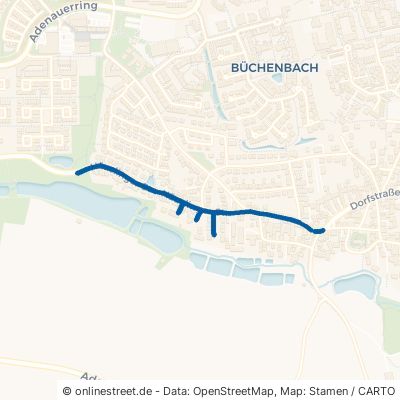 Häuslinger Straße Erlangen Büchenbach 