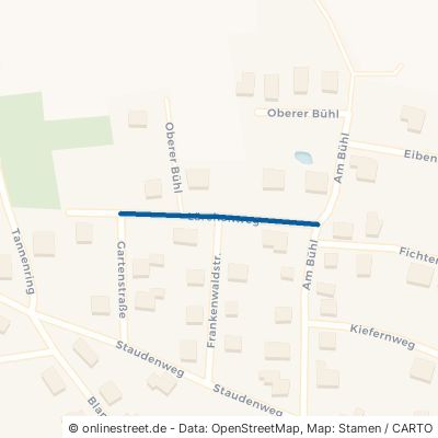 Lärchenweg Issigau Oberkemlas 