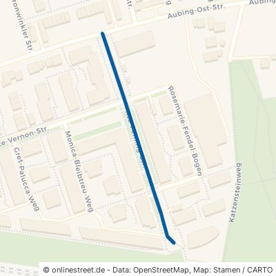 Ilse-Fehling-Straße München Aubing-Lochhausen-Langwied 