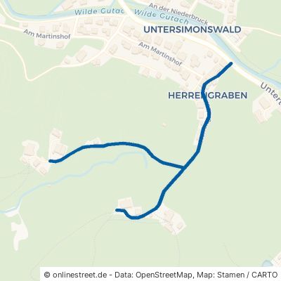 Herrengraben Simonswald Niederbrücke 