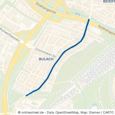 Litzenhardtstraße Karlsruhe Beiertheim-Bulach 
