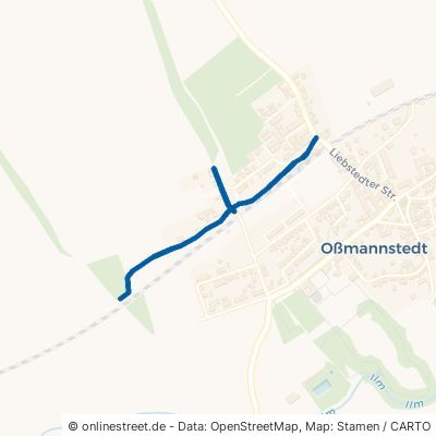 Bahnhofstraße Ilmtal-Weinstraße Oßmannstedt 