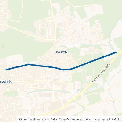 Ewaldstraße Oer-Erkenschwick Rapen 