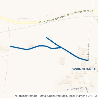 Tullinger Straße Pfaffing Springlbach 