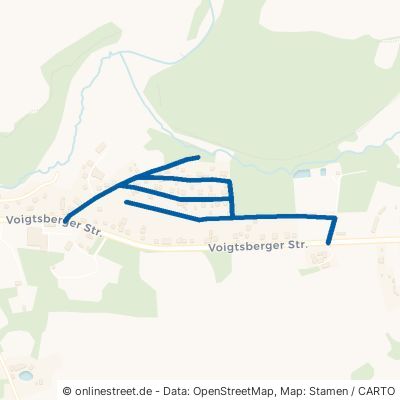 Hartmannsgrüner Waldweg Oelsnitz 