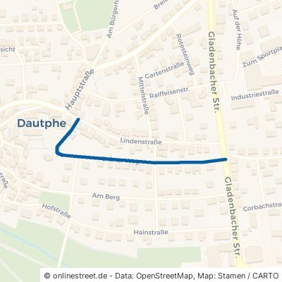 Grüner Weg Dautphetal Dautphe 