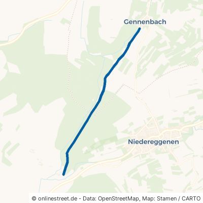 Gennenbacherweg Müllheim Feldberg 