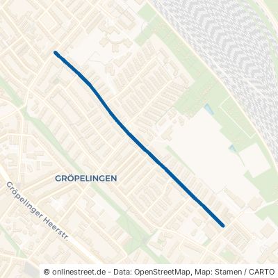 Bromberger Straße Bremen Gröpelingen 