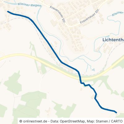 Lohmannmühlweg Zwiesel Lichtenthal 