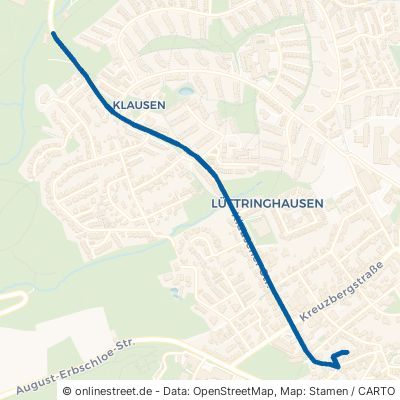 Klausener Straße Remscheid Lüttringhausen 