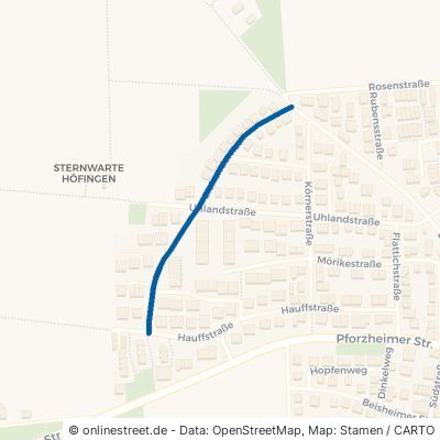Eichendorffstraße Leonberg Höfingen 