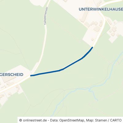 Unterwinkelhausener Straße Solingen Burg-Höhrath 