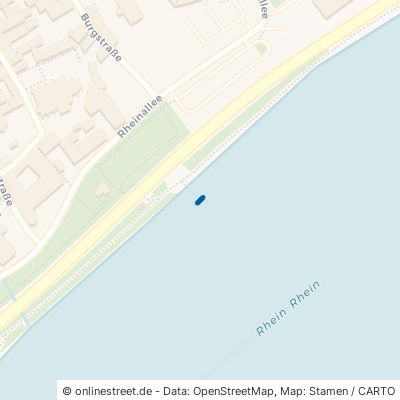 Schiffsanleger Fahrgastschifffahrt Van De Lücht Oestrich-Winkel Oestrich 