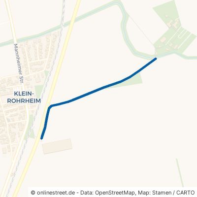 Einsiedlerweg Gernsheim Klein-Rohrheim 