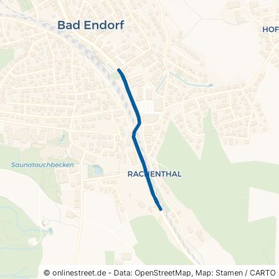 Chiemseestraße Bad Endorf Rachental 
