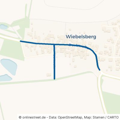 Dorfstraße Oberschwarzach Wiebelsberg 