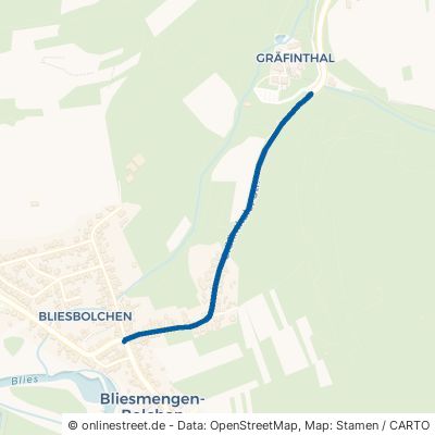 Gräfinthaler Straße Mandelbachtal Bliesmengen-Bolchen 