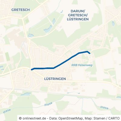 Stadtweg Osnabrück Lüstringen 