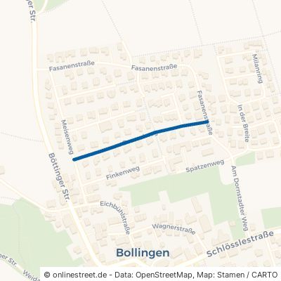 Drosselweg Dornstadt Bollingen 