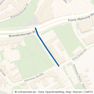 Briesmannstraße Cottbus Mitte 