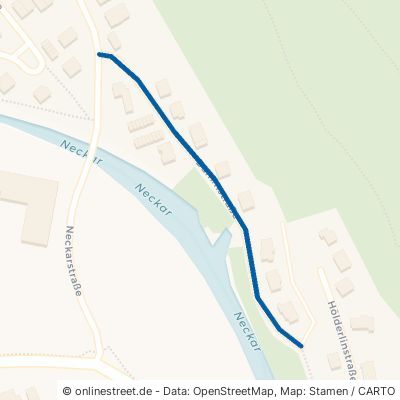 Dammstraße Oberndorf am Neckar Aistaig 