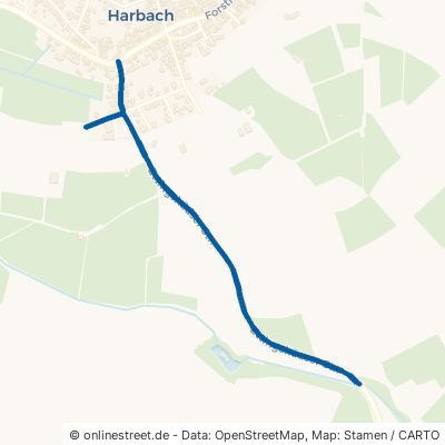 Ettingshäuser Straße Grünberg Harbach 
