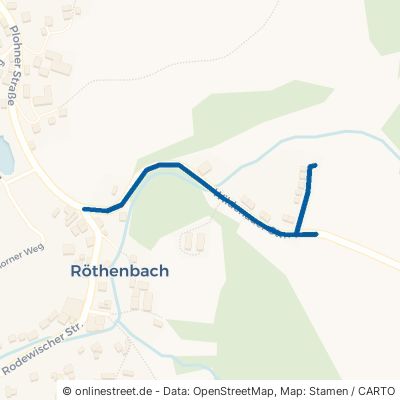 Wildenauer Straße Rodewisch Röthenbach 