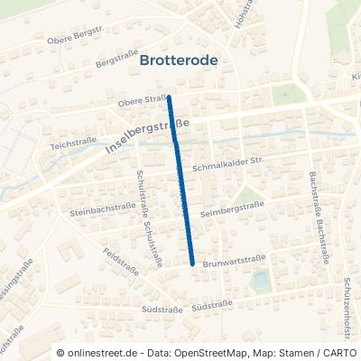 Gartenstraße 98596 Brotterode-Trusetal Brotterode 