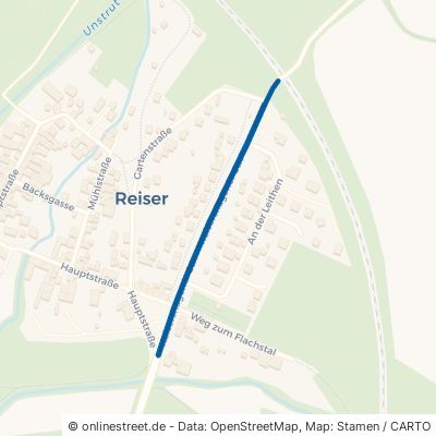 Kaisershagener Straße Unstruttal Reiser 