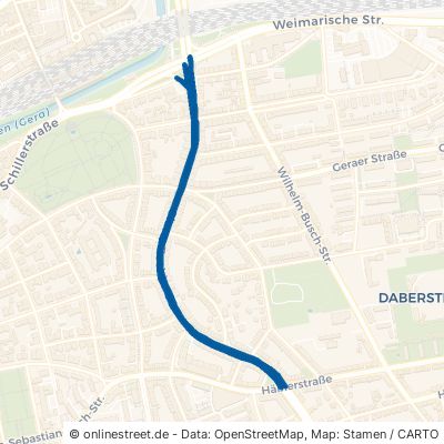 Clara-Zetkin-Straße Erfurt Daberstedt 