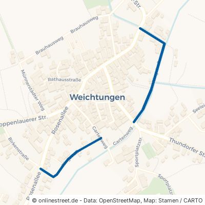 Ringstraße Maßbach Weichtungen 