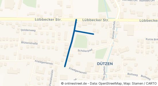 Schleidermannsweg Minden Dützen 