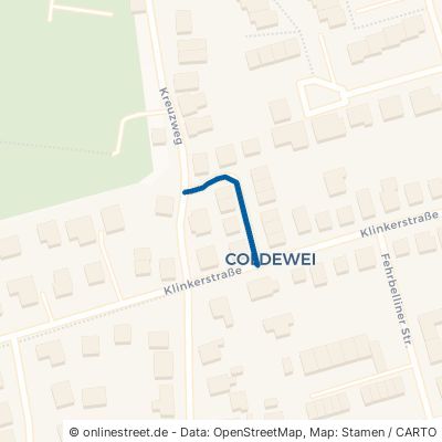 Coldeweier Schulweg Wilhelmshaven Coldewei-Himmelreich 