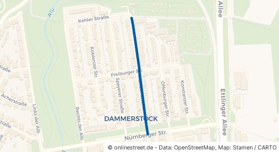 Mainzer Straße 76199 Karlsruhe Weiherfeld-Dammerstock Weiherfeld - Dammerstock