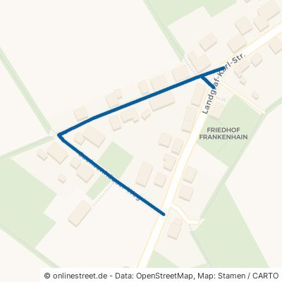 Sachsenhäuser Weg Schwalmstadt Frankenhain 
