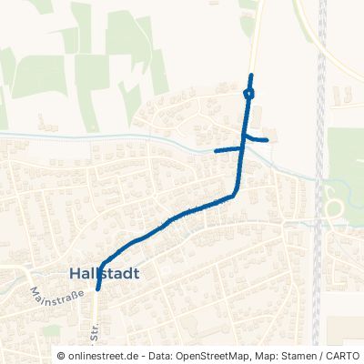 Lichtenfelser Straße Hallstadt 