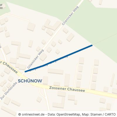 Ziegeleiweg Zossen Schünow 