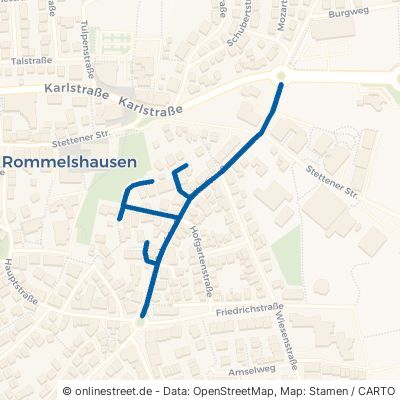 Schafstraße Kernen im Remstal Rommelshausen Rommelshausen