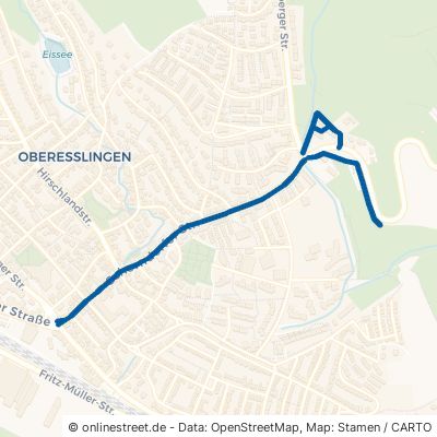 Schorndorfer Straße Esslingen am Neckar Oberesslingen 